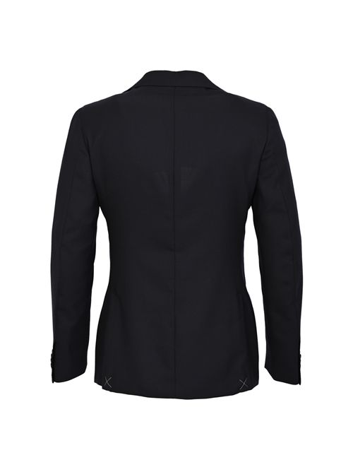 Giacca monopetto il lana blu Cc Corneliani | 26XZ23 2668381001